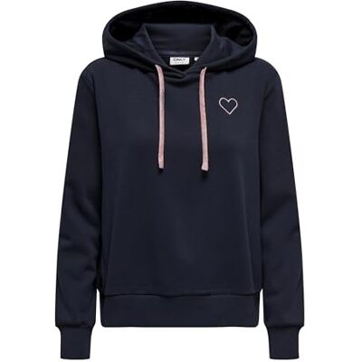 15312874-4597176 Onlnoli L/S Heart Hood SWT, Night Sky, XS 15312874-4597176 Onlnoli L/S Heart Hood SWT, Night Sky, XS