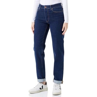12228851 JACK & JONES Spodnie Jxseoul Straight Mw Rc3001 Rcy Noos Kobiety, niebieski (Dark Blue Denim), 27W / 32L 12228851 JACK & JONES Spodnie Jxseoul Straight Mw Rc3001 Rcy Noos Kobiety, niebieski (Dark Blue Denim), 27W / 32L
