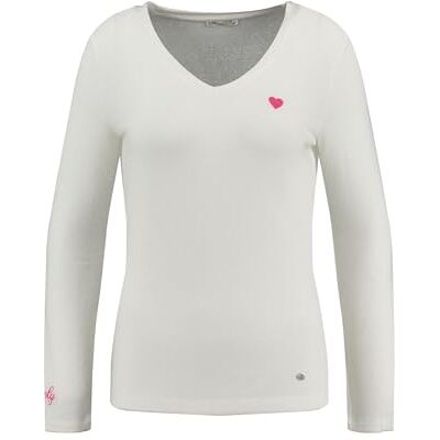 WKN00179 KEY LARGO Damski sweter WKN Mila dekolt w serek, Offwhite (1001), S WKN00179 KEY LARGO Damski sweter WKN Mila dekolt w serek, Offwhite (1001), S