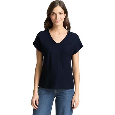 1050433 TOM TAILOR Koszulka 10668-Sky Captain Blue, XXL damska 1050433 TOM TAILOR Koszulka 10668-Sky Captain Blue, XXL damska