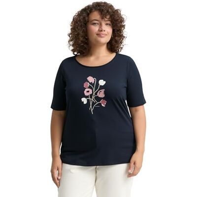 1048231 TOM TAILOR Plussize damska koszulka, 11019 Lunar Eclipse, 44 1048231 TOM TAILOR Plussize damska koszulka, 11019 Lunar Eclipse, 44