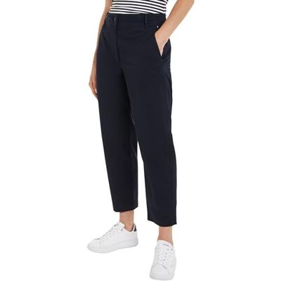 WW0WW41352 Tommy Hilfiger Damskie spodnie chino CO Blend GMD Slim Straight Desert Sky 34, Pustynne niebo, 34W WW0WW41352 Tommy Hilfiger Damskie spodnie chino CO Blend GMD Slim Straight Desert Sky 34, Pustynne niebo, 34W