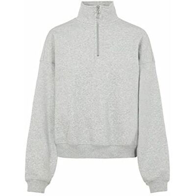 23035757 OBJECT Damska bluza OBJKAISA L/S Zip Sweat Sweatshirt NOOS Light, Grey Melange, XS 23035757 OBJECT Damska bluza OBJKAISA L/S Zip Sweat Sweatshirt NOOS Light, Grey Melange, XS