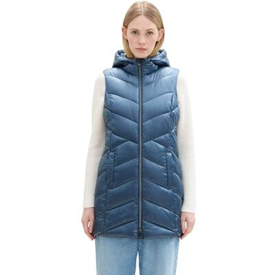 M62340 TOM TAILOR Kamizelka damska, 26779 Nighttime Blue, M M62340 TOM TAILOR Kamizelka damska, 26779 Nighttime Blue, M