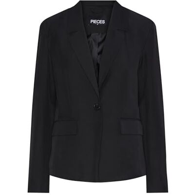 17146460 PIECES Pcsimone Ls Slim Fit Noos blezer, czarny, L 17146460 PIECES Pcsimone Ls Slim Fit Noos blezer, czarny, L