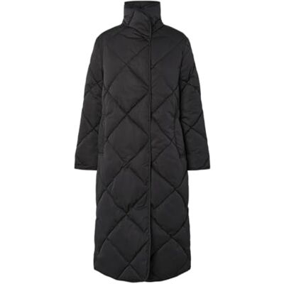 26037591-4795000 Y.A.S Yasselura Ls Long Padded Coat S. Noos, czarny, 46 26037591-4795000 Y.A.S Yasselura Ls Long Padded Coat S. Noos, czarny, 46