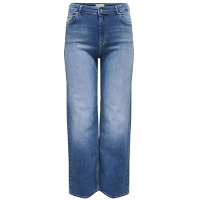 15337299-4651070 Only Carmakoma Carwilly Hw Wide DNM Rea12187 Noos, niebieski (medium blue denim), 50W / 30L 15337299-4651070 Only Carmakoma Carwilly Hw Wide DNM Rea12187 Noos, niebieski (medium blue denim), 50W / 30L