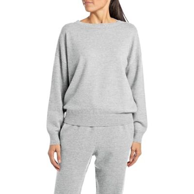 DK3301.000.G23372 Replay Damski sweter oversize, M03 Grey Melange, XXS DK3301.000.G23372 Replay Damski sweter oversize, M03 Grey Melange, XXS