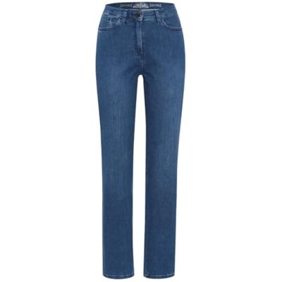 10-6900_10929320 Raphaela by Brax Damskie dżinsy Patti Straight Invisible Shape, New Authentic Denim, Slim Jeans, Stoned, 29W / 32L 10-6900_10929320 Raphaela by Brax Damskie dżinsy Patti Straight Invisible Shape, New Authentic Denim, Slim Jeans, Stoned, 29W / 32L