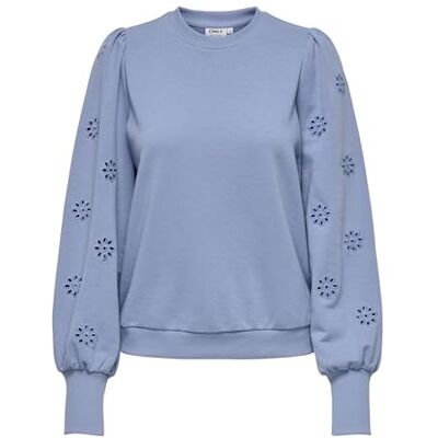 15315774-4985431 ONLY CARMAKOMA Carfemme L/S Puff Embroidery Ub SWT Noos, Tempest, M 15315774-4985431 ONLY CARMAKOMA Carfemme L/S Puff Embroidery Ub SWT Noos, Tempest, M