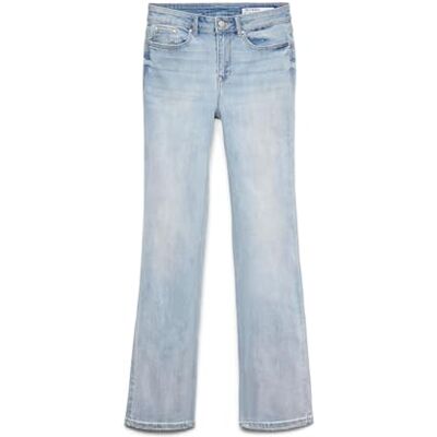 10306824 VERO MODA VMFLASH MR Straight JNS LI3102 GA NOOS, jasnoniebieski (light blue denim), (XS) W / 32L 10306824 VERO MODA VMFLASH MR Straight JNS LI3102 GA NOOS, jasnoniebieski (light blue denim), (XS) W / 32L