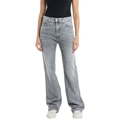 WA508 .000.657 557 Replay Damskie dżinsy Flare fit Becka, 096 Medium Grey, 24W / 34L WA508 .000.657 557 Replay Damskie dżinsy Flare fit Becka, 096 Medium Grey, 24W / 34L