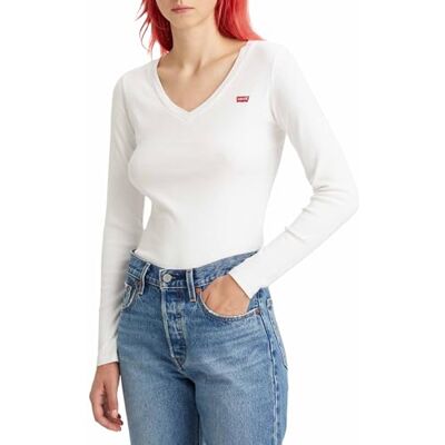 A4891-0001 Levi's Kobiety Long-Sleeve V-Neck Baby Tee A4891-0001 Levi's Kobiety Long-Sleeve V-Neck Baby Tee