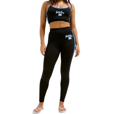 JCSML125405 Juicy Couture Icon legginsy, czarny, M JCSML125405 Juicy Couture Icon legginsy, czarny, M