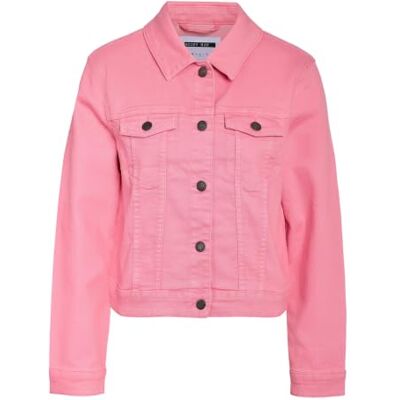 27003411-4921104 NOISY MAY Damska kurtka Nmdebra L/S Colored Denim Jacket Box, Begonia Pink, M, Begonia Pink, M 27003411-4921104 NOISY MAY Damska kurtka Nmdebra L/S Colored Denim Jacket Box, Begonia Pink, M, Begonia Pink, M