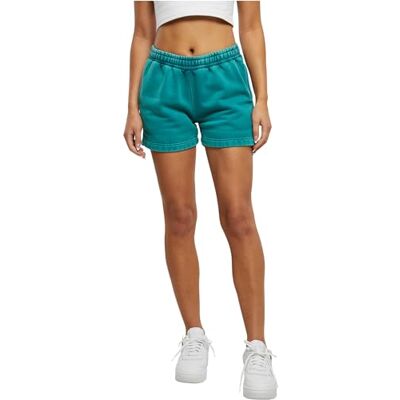 TB6034 Urban Classics Damskie szorty damskie Stone Washed Shorts watergreen XXL, zielony, XXL TB6034 Urban Classics Damskie szorty damskie Stone Washed Shorts watergreen XXL, zielony, XXL