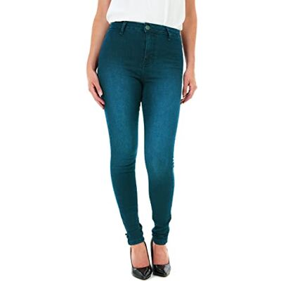 5056557536542 M17 Damskie damskie dżinsy z wysokim stanem Skinny Fit Casual bawełniane spodnie z kieszeniami, Vintage, 36 5056557536542 M17 Damskie damskie dżinsy z wysokim stanem Skinny Fit Casual bawełniane spodnie z kieszeniami, Vintage, 36