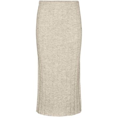 10317730 VERO MODA VMWILLA RW 7/8 Skirt GA Boo, Birch/szczegóły: melanż, M 10317730 VERO MODA VMWILLA RW 7/8 Skirt GA Boo, Birch/szczegóły: melanż, M