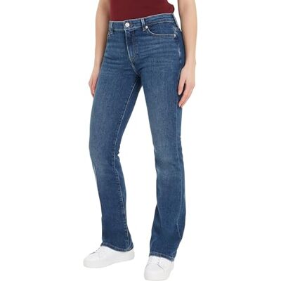 WW0WW43494 Tommy Hilfiger Damskie buty typu bootcut, Denim (Ana), 30W / 34L WW0WW43494 Tommy Hilfiger Damskie buty typu bootcut, Denim (Ana), 30W / 34L