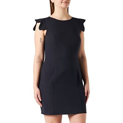 SENR35 Naf Naf Damski sweter, niebieski morski, 34 PL SENR35 Naf Naf Damski sweter, niebieski morski, 34 PL