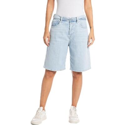 WB481 .000.797 65B Replay Damskie szorty jeansowe, 011 Super Light Blue, 29W WB481 .000.797 65B Replay Damskie szorty jeansowe, 011 Super Light Blue, 29W