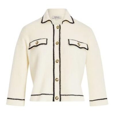 252-MCLAIRE MORGAN Kamizelka, Off White M, XL 252-MCLAIRE MORGAN Kamizelka, Off White M, XL