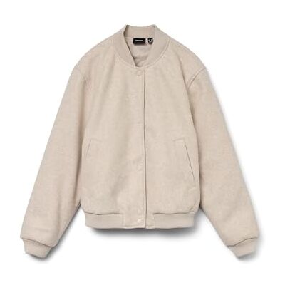 10331816-4789588 VERO MODA Vmfortune damska kurtka bomber Ga Noos, owsianka, L 10331816-4789588 VERO MODA Vmfortune damska kurtka bomber Ga Noos, owsianka, L