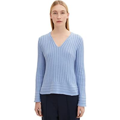 1035292 TOM TAILOR Damski sweter , 22758 Dreamy Blue, 3XL 1035292 TOM TAILOR Damski sweter , 22758 Dreamy Blue, 3XL