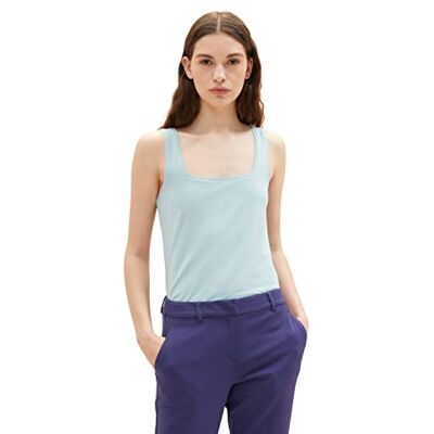 1035393 TOM TAILOR Damski Top , 30463 Dusty Mint Blue, M 1035393 TOM TAILOR Damski Top , 30463 Dusty Mint Blue, M