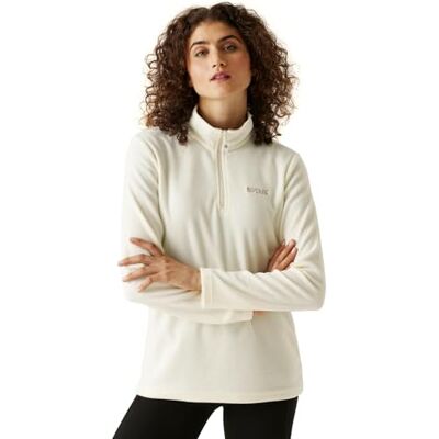 RWA027_Polar Bear/Parchment_Taille 24 Regatta Womens Sweethart Fleece Anti-Pill Midlayer Top RWA027_Polar Bear/Parchment_Taille 24 Regatta Womens Sweethart Fleece Anti-Pill Midlayer Top
