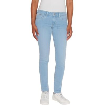 PL204583PF2 Pepe Jeans Damskie dżinsy skinny Lw, niebieskie (Denim-PF2), 30W / 30L, Niebieski (denim-pf2), 30W / 30L PL204583PF2 Pepe Jeans Damskie dżinsy skinny Lw, niebieskie (Denim-PF2), 30W / 30L, Niebieski (denim-pf2), 30W / 30L