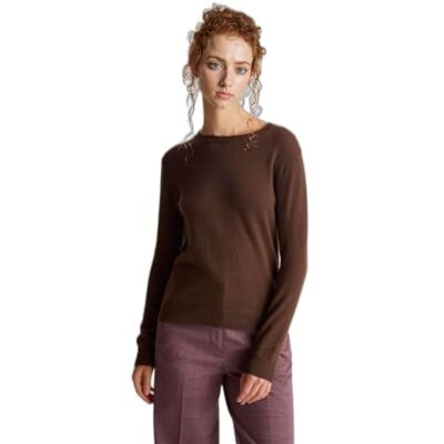 1002D1K01 United Colors of Benetton Koszulka G/C, M/L, Brązowy, M 1002D1K01 United Colors of Benetton Koszulka G/C, M/L, Brązowy, M