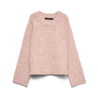 10331365-4799959 VERO MODA Vmingrid Ls O-Neck sweter Boo, Różowy piesek, S 10331365-4799959 VERO MODA Vmingrid Ls O-Neck sweter Boo, Różowy piesek, S