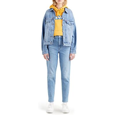 26986-0017 Levi's Levis Women's Dark Indigo High Waisted Mom Jean Worn, 24 29, Dark Indigo, 24W / 29L 26986-0017 Levi's Levis Women's Dark Indigo High Waisted Mom Jean Worn, 24 29, Dark Indigo, 24W / 29L