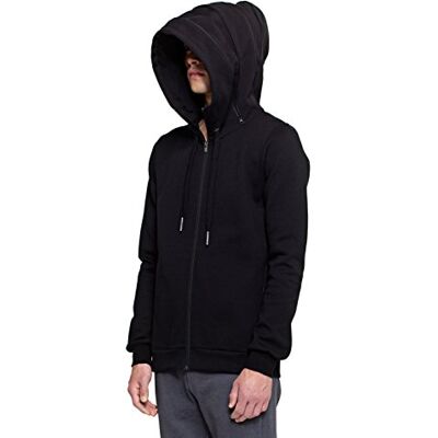 P-HO16003B-Black Onepiece Unisex bluza z kapturem Cocoon, rozmiar 32 (rozmiar producenta: XXS), czarna (czarna), Różowy (czarny), XXS P-HO16003B-Black Onepiece Unisex bluza z kapturem Cocoon, rozmiar 32 (rozmiar producenta: XXS), czarna (czarna), Różowy (czarny), XXS