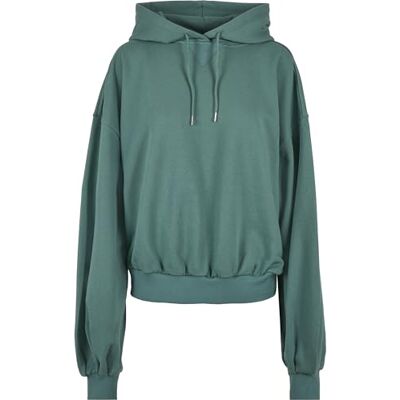 TB4084 Urban Classics Damska bluza z kapturem z bawełny organicznej Oversized Terry Hoody, damska bluza z kapturem w 3 kolorach, rozmiary XS XXL, Paleleaf, XS/S TB4084 Urban Classics Damska bluza z kapturem z bawełny organicznej Oversized Terry Hoody, damska bluza z kapturem w 3 kolorach, rozmiary XS XXL, Paleleaf, XS/S