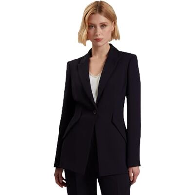 S277645 Ted Baker Damska marynarka Manabl jednorzędowa, granatowy, 38 S277645 Ted Baker Damska marynarka Manabl jednorzędowa, granatowy, 38