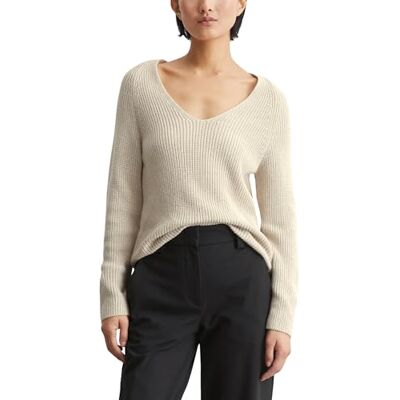 B01605960097 Marc O'Polo Sweter damski, biały, S B01605960097 Marc O'Polo Sweter damski, biały, S