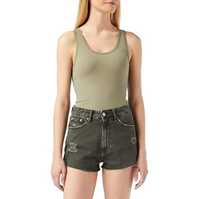 2010107368300 Dr. Denim Damskie szorty jeansowe Skye, Sprany tymianek rozdarty, 30W 2010107368300 Dr. Denim Damskie szorty jeansowe Skye, Sprany tymianek rozdarty, 30W