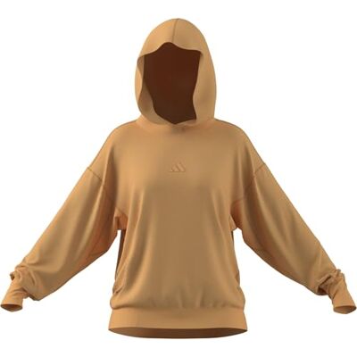 JY7785 adidas dames ALL SZN FRENCH TERRY LOOSE HOODIE, Semi Ice Tangerine, XS JY7785 adidas dames ALL SZN FRENCH TERRY LOOSE HOODIE, Semi Ice Tangerine, XS