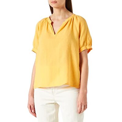 30306825 PART TWO Damska bluza Popsypw Bl Blouse Relaxed Fit, Amber Yellow, XXS 30306825 PART TWO Damska bluza Popsypw Bl Blouse Relaxed Fit, Amber Yellow, XXS