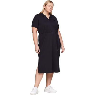 WW0WW42516 Tommy Hilfiger Damska koszulka polo CRV OPN PLKT DRS Talia DTL Desert Sky 46, Pustynne niebo, 72 WW0WW42516 Tommy Hilfiger Damska koszulka polo CRV OPN PLKT DRS Talia DTL Desert Sky 46, Pustynne niebo, 72