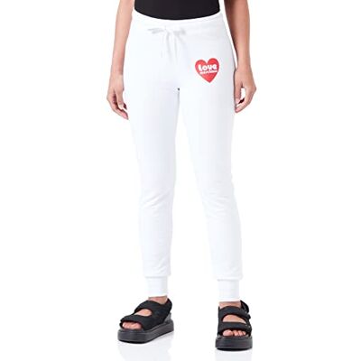W 1 424 29 E 2246 Love Moschino Damskie spodnie dresowe slim fit, Optyczny biały, 70 W 1 424 29 E 2246 Love Moschino Damskie spodnie dresowe slim fit, Optyczny biały, 70