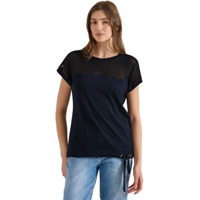 B325369 Cecil T-shirt z wkładką siateczkową uniwersalny niebieski XXL B325369 Cecil T-shirt z wkładką siateczkową uniwersalny niebieski XXL