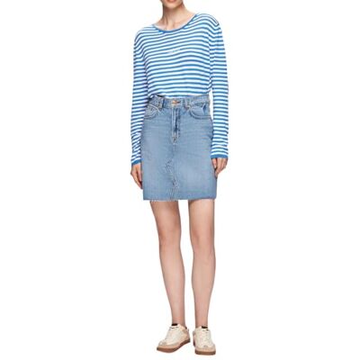 61026-15971-55679 LTB Jeans Modern Women's Mini Rock Serissa w kolorze niebieskim z mieszanki bawełny rozmiar XS, niebieski, XS 61026-15971-55679 LTB Jeans Modern Women's Mini Rock Serissa w kolorze niebieskim z mieszanki bawełny rozmiar XS, niebieski, XS