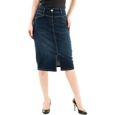 241-JAPA MORGAN Spódnica, surowy jeans, 32 241-JAPA MORGAN Spódnica, surowy jeans, 32