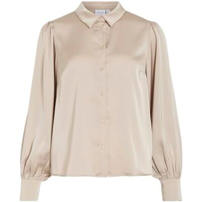 14107462-4849341 Vienna Ravenna L/S Balloon Shirt Noos, Cement, 40 14107462-4849341 Vienna Ravenna L/S Balloon Shirt Noos, Cement, 40
