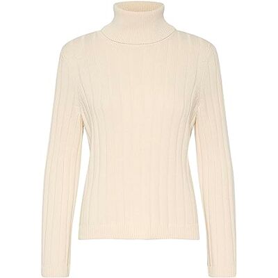30307967 Part Two Damski Sweter Rollneck Regular Fit Długie Rękawy Dziane Top, Whitecap Gray, XL 30307967 Part Two Damski Sweter Rollneck Regular Fit Długie Rękawy Dziane Top, Whitecap Gray, XL