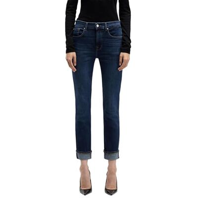 7UC30C42-1ZL 7 For All Mankind Relaxed Skinny Midnight Fade, ciemnoniebieski, 31W 7UC30C42-1ZL 7 For All Mankind Relaxed Skinny Midnight Fade, ciemnoniebieski, 31W