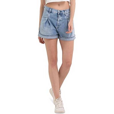 WA498 .000.519 489 Replay Szorty jeansowe damskie, 010 Light Blue, 26W WA498 .000.519 489 Replay Szorty jeansowe damskie, 010 Light Blue, 26W